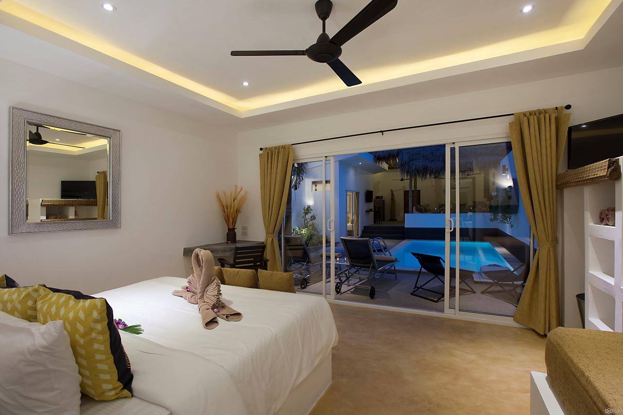 Aditaya Pool Beach Villas Bophut Bagian luar foto