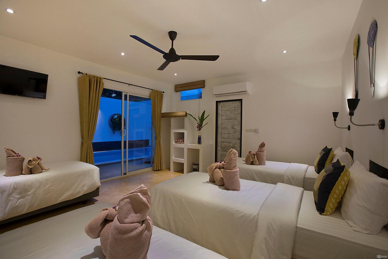Aditaya Pool Beach Villas Bophut Bagian luar foto