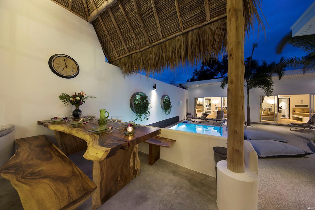 Aditaya Pool Beach Villas Bophut Bagian luar foto