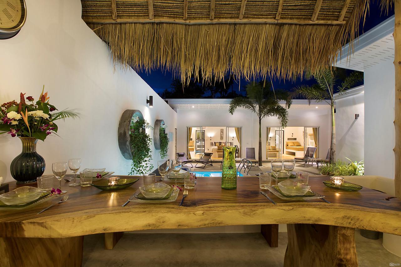 Aditaya Pool Beach Villas Bophut Bagian luar foto