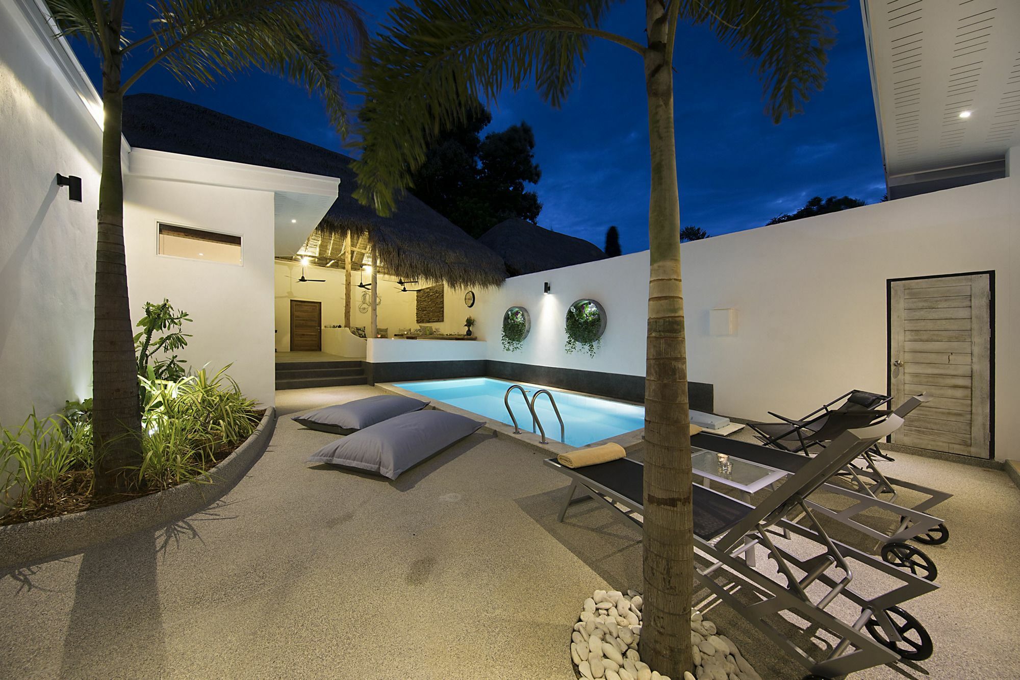 Aditaya Pool Beach Villas Bophut Bagian luar foto
