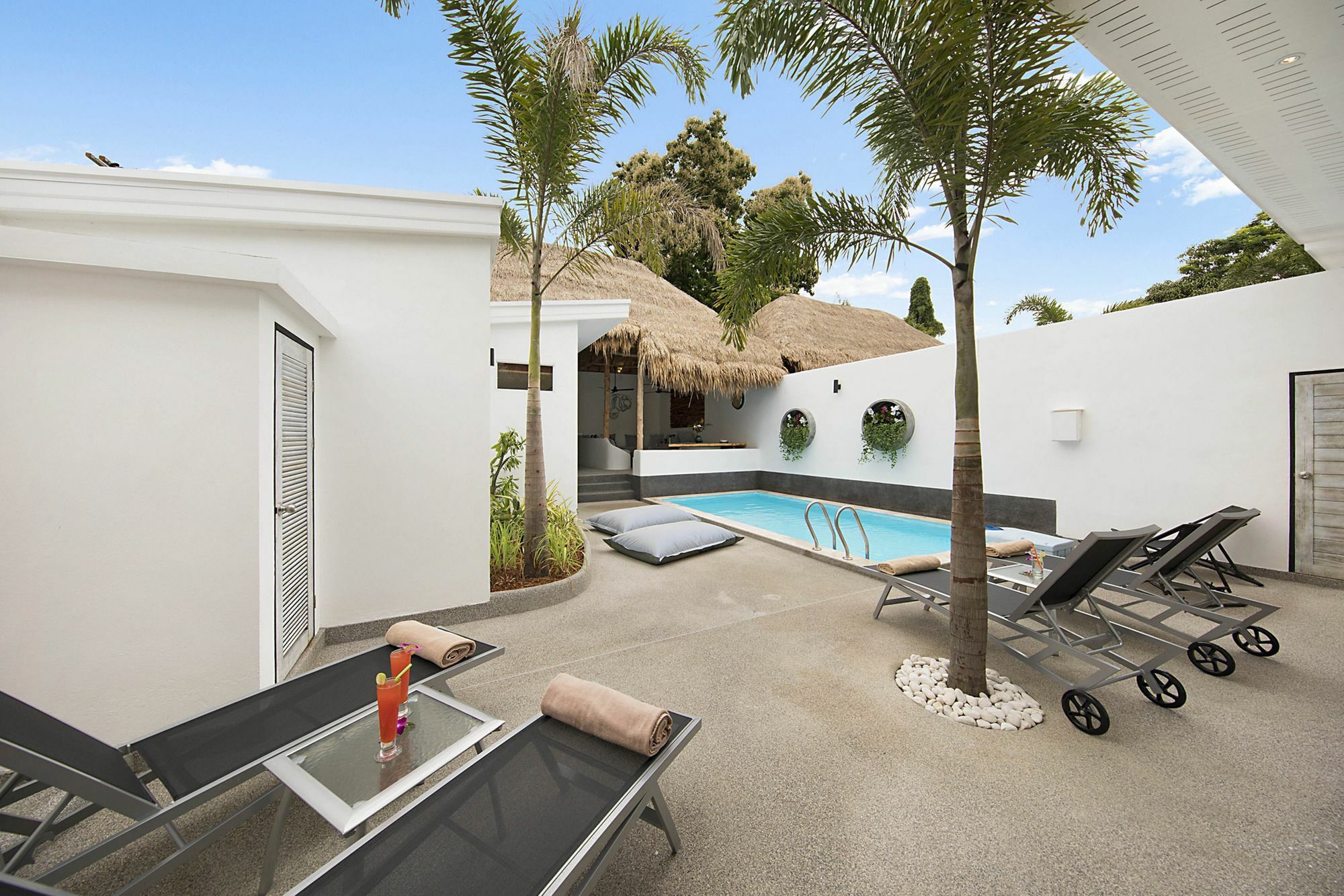 Aditaya Pool Beach Villas Bophut Bagian luar foto