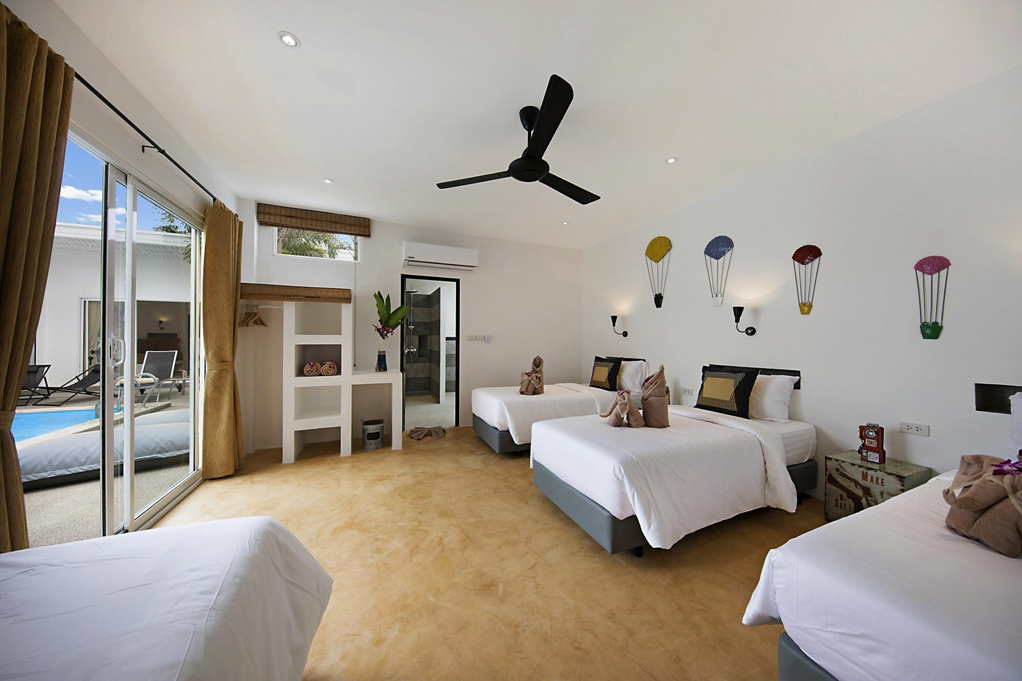 Aditaya Pool Beach Villas Bophut Bagian luar foto