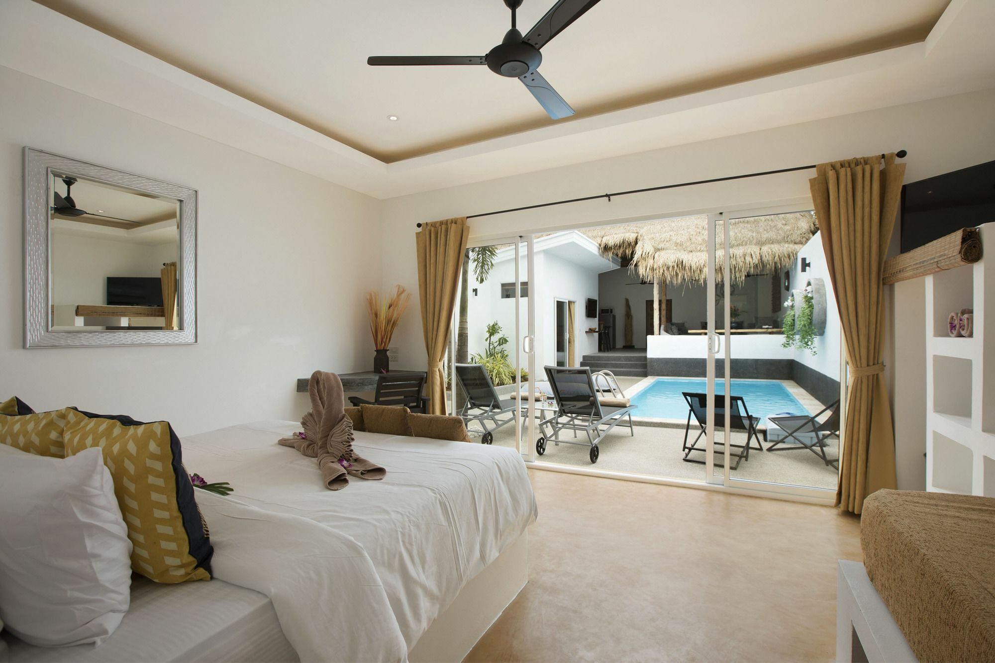 Aditaya Pool Beach Villas Bophut Bagian luar foto